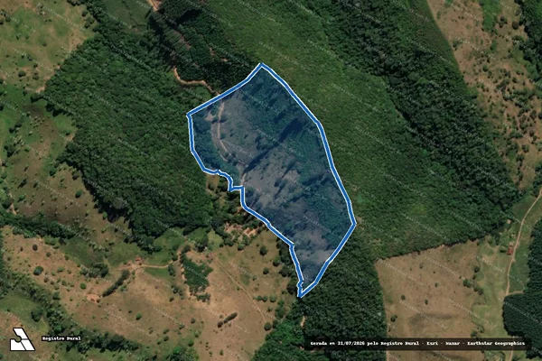 Imagem de satélite de Fazenda Sereno - Parte 1 em São Sebastião do Maranhão - MG