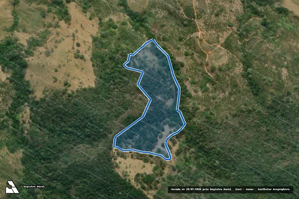 Imagem de satélite de Fazenda Paiolzinho - Parte 7 em Brazópolis - MG