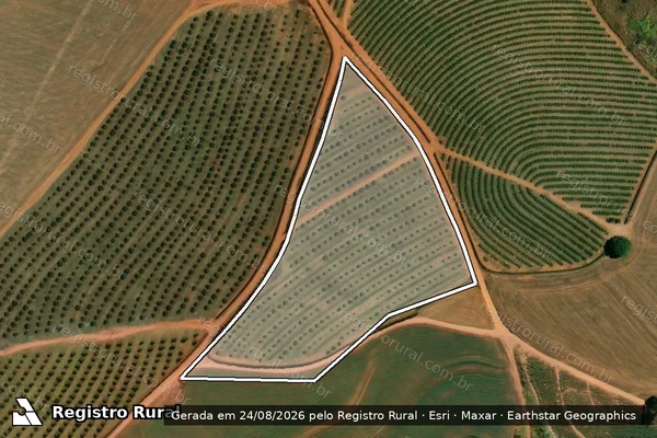 Imagem de satélite de FAZENDA SÃO MIGUEL / PARTE 2 em Mogi Mirim - SP