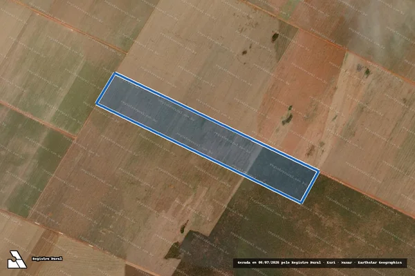 Imagem de satélite de Projeto Águas Claras Lote 01.06D - Projeto Águas Claras Lote 01.06D em Formosa do Rio Preto - BA