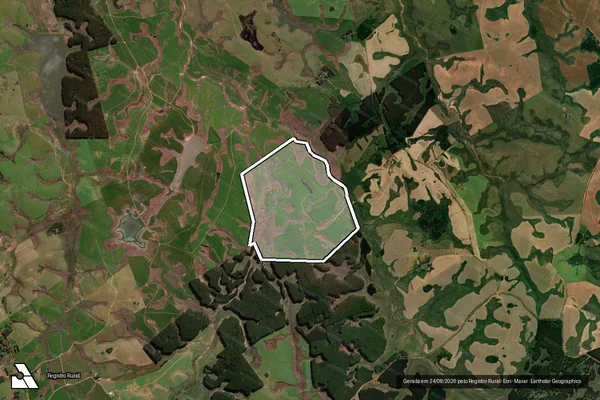 Imagem de satélite de Estância Dos Coqueiros - Parte 3 em Cacequi - RS
