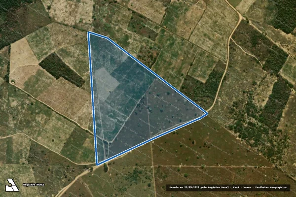 Imagem de satélite de FAZENDA AREADA  - Gleba 1 em Vitória da Conquista - BA