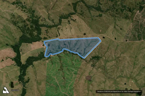 Imagem de satélite de Santa Prenda ? Braford do Pampa Gaúcho - Parte 1 em Dom Pedrito - RS