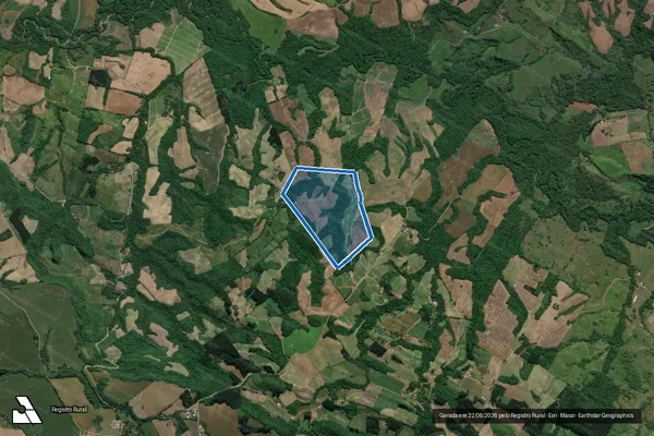 Imagem de satélite de Sitio S, Paulo - Sitio S, Paulo em Guamiranga - PR