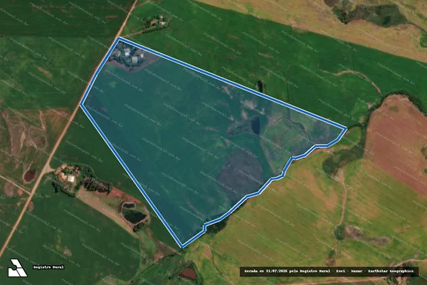 Imagem de satélite de PA Santa Tecla ? Lote 49 - Lote 49 em Jóia - RS