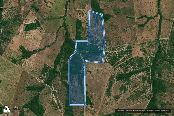 Imagem de satélite de FAZENDA GUARÁ ? GLEBA 7 - PARCELA 6 em Ribamar Fiquene - MA