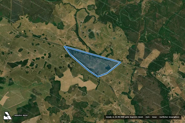 Imagem de satélite de Fazenda Jauquara - Fazenda Jauquara ? Parte D em Barra do Bugres - MT