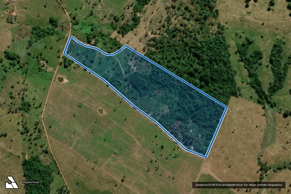 Imagem de satélite de PA TIRA CATINGA LOTE 47 - Parte 1 em São Geraldo do Araguaia - PA