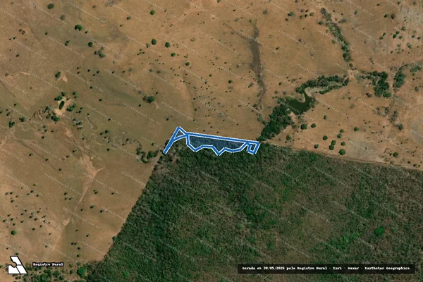 Imagem de satélite de FAZENDA PÉ DO MORRO ? LOTES 22, 23, 26 (parte); 29, 30, 31 (parte); 32, 37 (parte); 38,39, 44, 47,48, 64, 65, 66, 67, DO LOTEAME - Parc. 04-Tabocão em Tabocão - TO