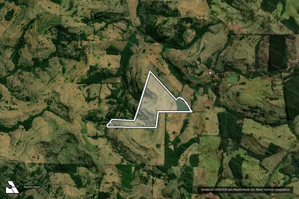 Imagem de satélite de Sítio Santa Helena - Unificação em Nova Laranjeiras - PR