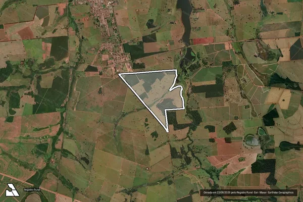 Imagem de satélite de FAZENDA SANTA LÚCIA - FAZENDA SANTA LÚCIA ? GLEBA D em Cardoso - SP