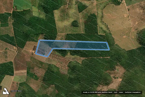 Imagem de satélite de FAZENDA 3 IRMÃOS - Parte 1 em Jatobá - MA