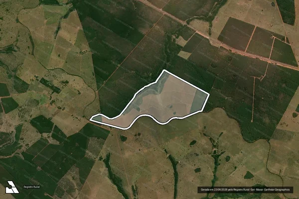 Imagem de satélite de Fazenda Lagoa IV - Parte 1 em Três Lagoas - MS