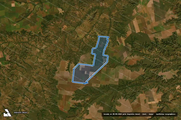Imagem de satélite de Fazenda Nova Holanda - Faz. Nova Holanda I em Balsas - MA