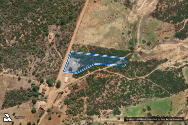 Imagem de satélite de FAZENDA LOPES - GLEBA B em Ouricuri - PE