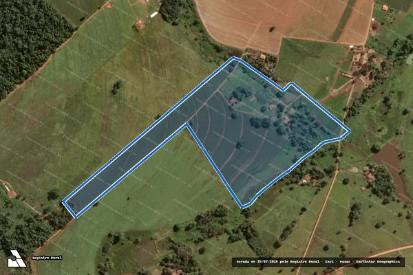 Imagem de satélite de Fazenda Água Espraiada - Parte 6 em Itapuranga - GO