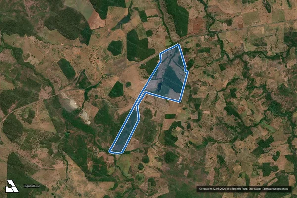 Imagem de satélite de Fazenda Bom Sussego - PARTE 2 em Porto Franco - MA