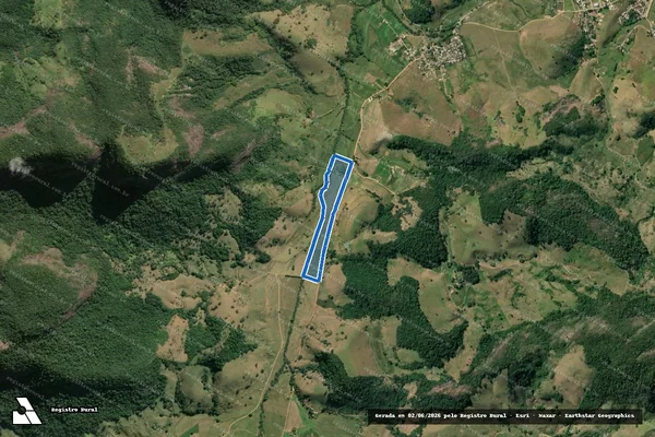 Imagem de satélite de Fazenda Batatal - Parcela "04" - PARCELA 04B em Conceição de Macabu - RJ