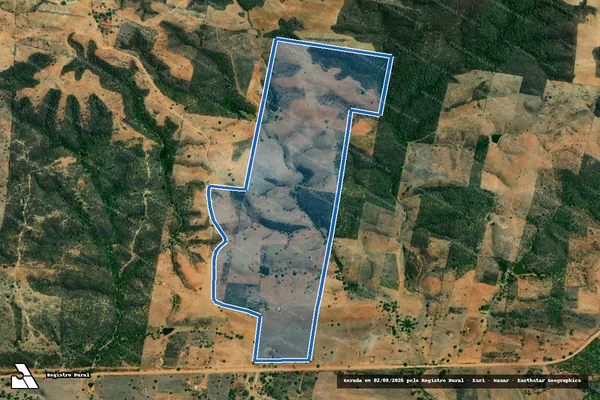 Imagem de satélite de FAZENDA LIMA - Gleba 02 em Jeremoabo - BA