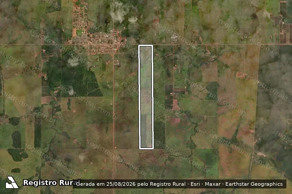 Imagem de satélite de LOTE 02B GLEBA 02 SETOR ROLIM DE MOURA - Parte 1 em Rolim de Moura - RO