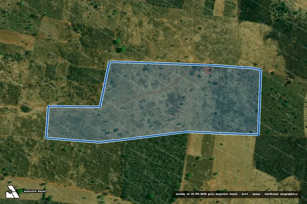 Imagem de satélite de Fazenda Entre Lagos - GLEBA I em Santa Maria da Vitória - BA