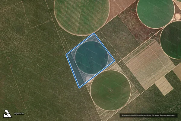 Imagem de satélite de Fazenda Arara VI - Parte I em São Desidério - BA