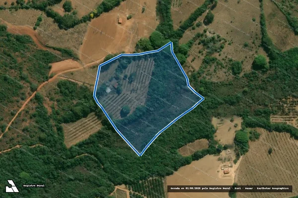 Imagem de satélite de SÍTIO DA LAGOA - SÍTIO DA LAGOA em Campanha - MG