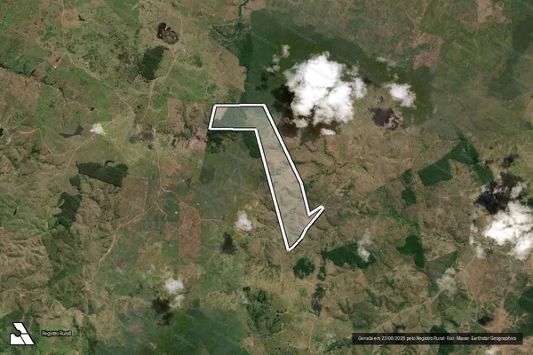 Imagem de satélite de Fazenda Everest - Parte 1 em Potiraguá - BA