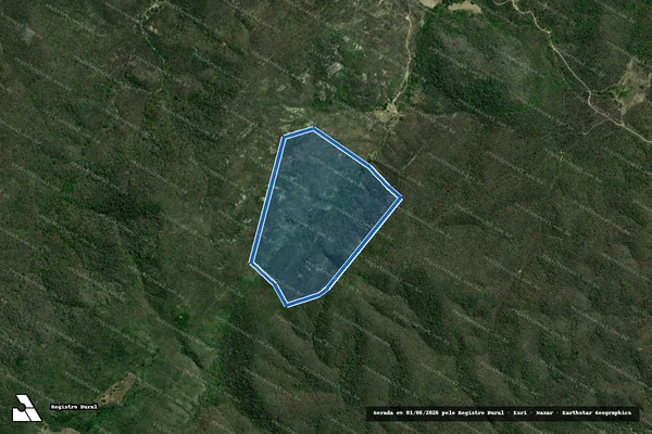 Imagem de satélite de FAZENDA SERRA DO TIGRE - FRANCISCO DE ASSIS DA SILVA em São Tomé - RN