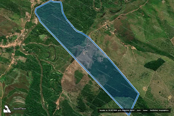 Imagem de satélite de FAZENDA SÃO FRACISCO - Única em Marajá do Sena - MA
