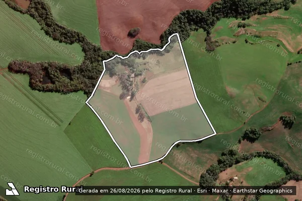 Imagem de satélite de PF GLEBA SEBERI - LOTE 21 em Seberi - RS