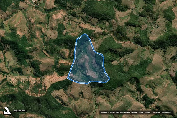 Imagem de satélite de FAZENDA DO LODO - Parte 1 em Itambacuri - MG