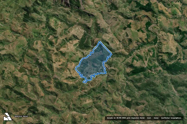 Imagem de satélite de FAZENDA BARRO PRETO - 01 em Teófilo Otoni - MG
