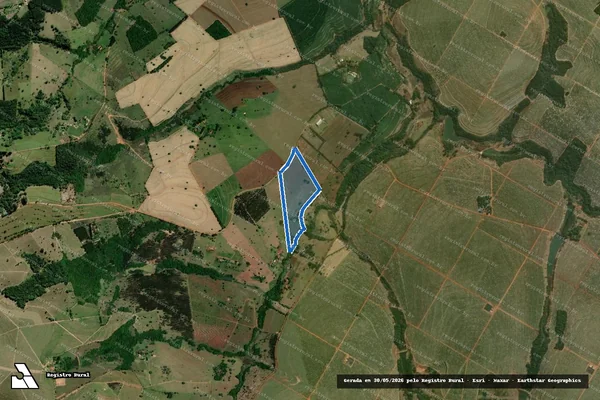 Imagem de satélite de Sitio Querencia Sawabona - Area Total em Avaré - SP