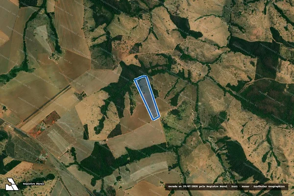 Imagem de satélite de FAZENDA PÉ DO MORRO - Parte 10 em Catalão - GO
