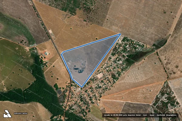 Imagem de satélite de GLEBA ALDEIA - Gleba A em Balsas - MA