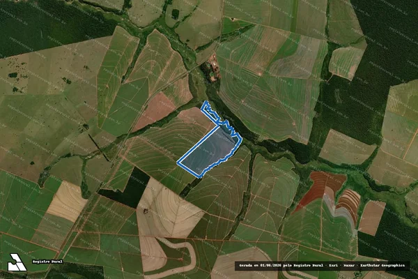 Imagem de satélite de Fazenda Santa Izabel ? 02 - Gleba E em Eldorado - MS