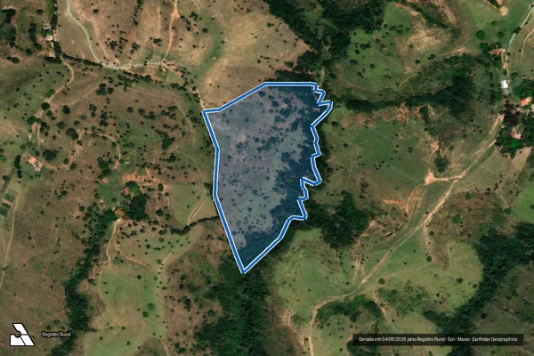 Imagem de satélite de Fazenda Campos Domingos Pereira - 02 em São Gotardo - MG