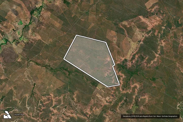 Imagem de satélite de FAZENDA MACAUBAS - Parte 1 em Brasília de Minas - MG