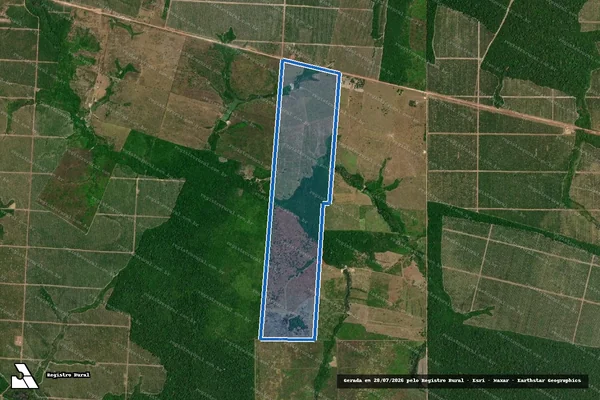 Imagem de satélite de FAZENDA SOBRADINHO  - Parte 1 em Tomé-Açu - PA