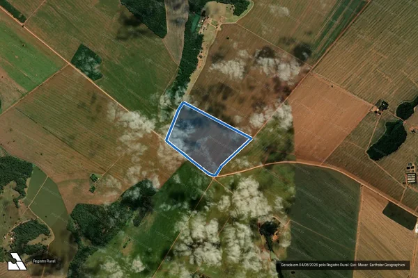 Imagem de satélite de FAZENDA RASGADO - 001 em Rio Verde - GO