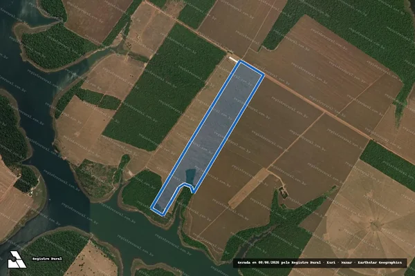 Imagem de satélite de FAZENDA LETÍCIA III - FAZENDA LETÍCIA III ? GLEBA A em Sinop - MT