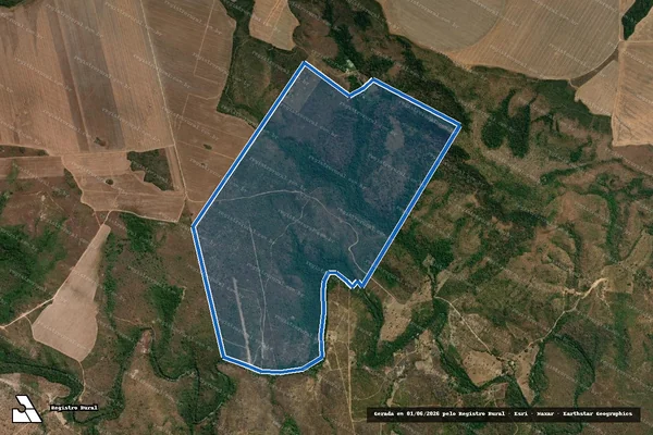 Imagem de satélite de FAZENDA NOVO ACORDO – DATA CORRENTE em Balsas - MA