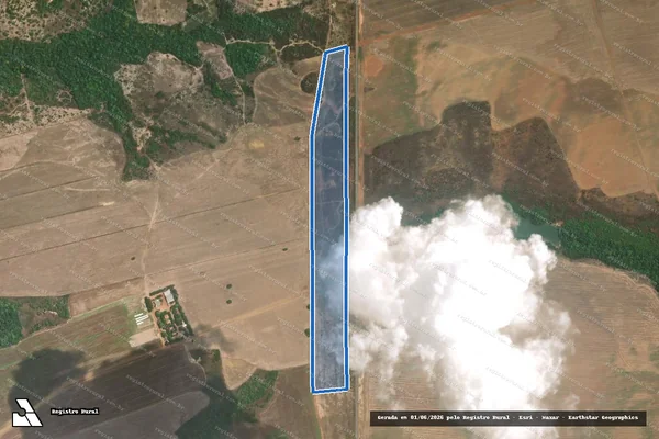 Imagem de satélite de Fazenda Nova Esperança II em Caseara - TO
