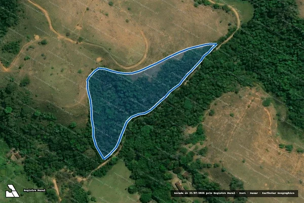 Imagem de satélite de Fazenda Vista Alegre - PARTE 04 em Valença - RJ