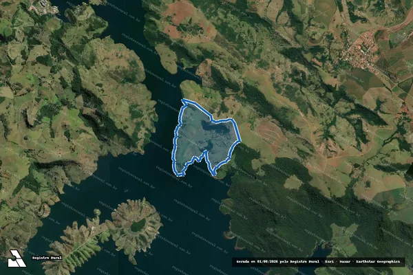 Imagem de satélite de FAZENDA SÃO JUDAS TADEU em Timburi - SP