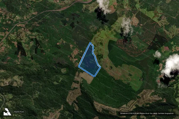 Imagem de satélite de Fazenda Santa Maria - Única em Porto União - SC