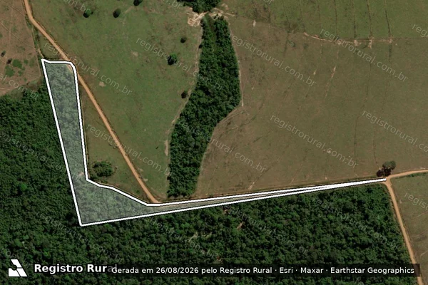 Imagem de satélite de Fazenda Zeni I - Parcela 2 em Juína - MT