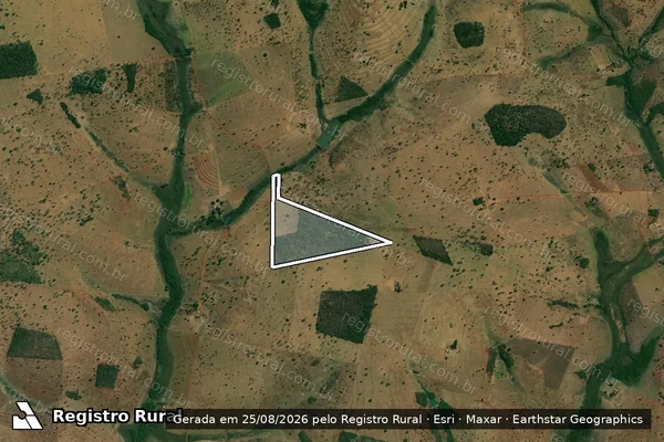 Imagem de satélite de FAZENDA SEIS IRMÃOS - 6.026 em Campina Verde - MG
