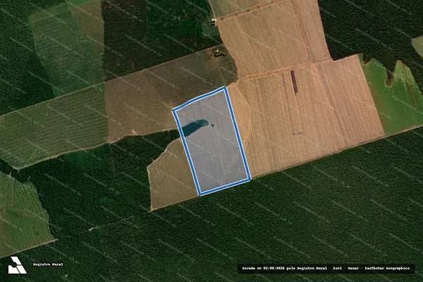 Imagem de satélite de FAZENDA SANTA LUZIA V - Parte 1 em Nova Maringá - MT